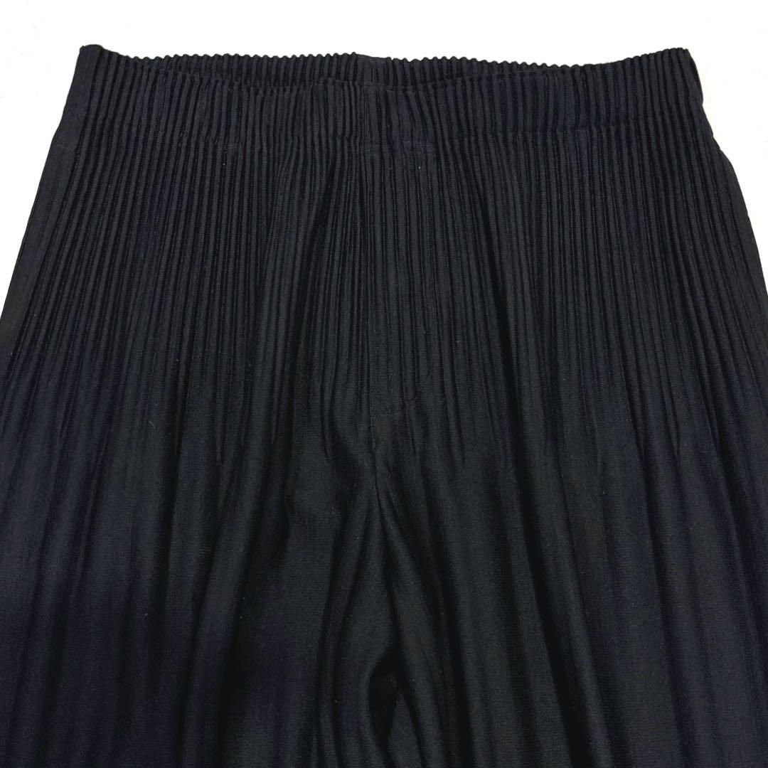 【サイズL】オムプリッセ　イッセイミヤケ　定番　プリーツ バルーンパンツ