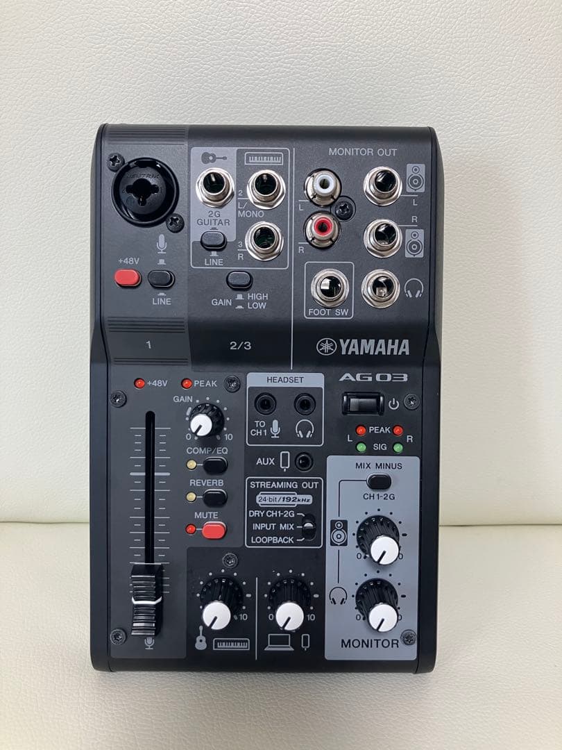 Yamaha AG03 MK2 ヤマハ オーディオインターフェイス
