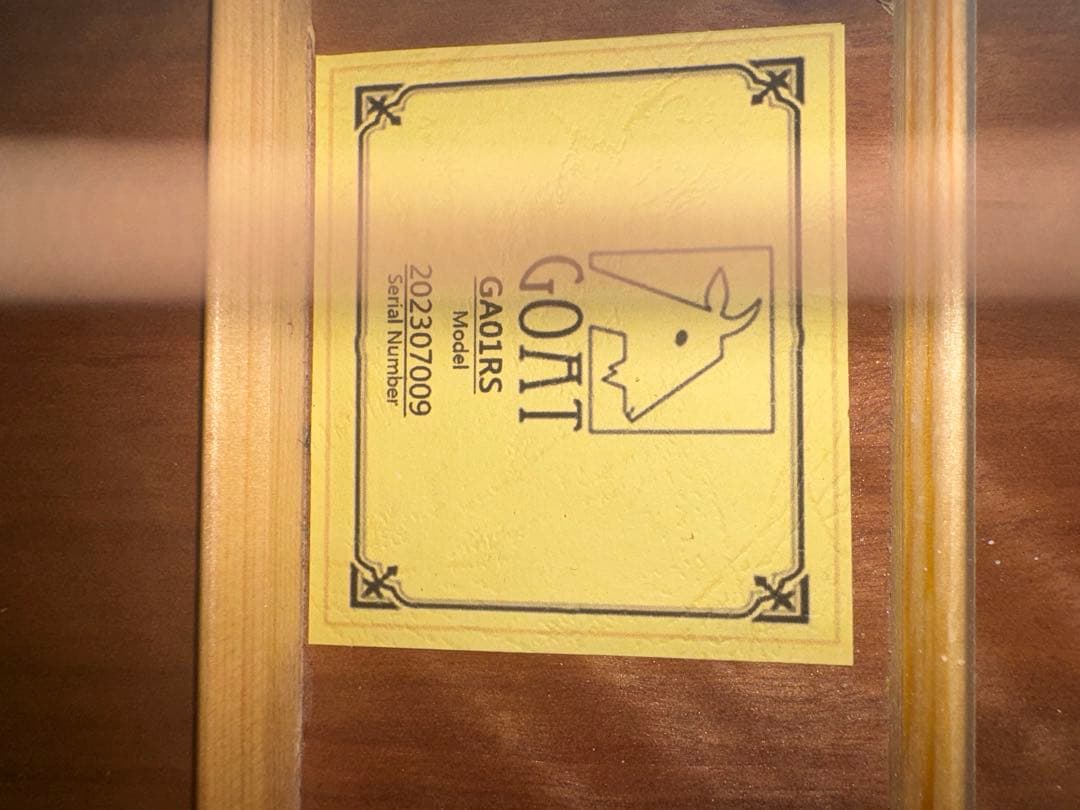 GOAT アコースティックギター スプルーストップ