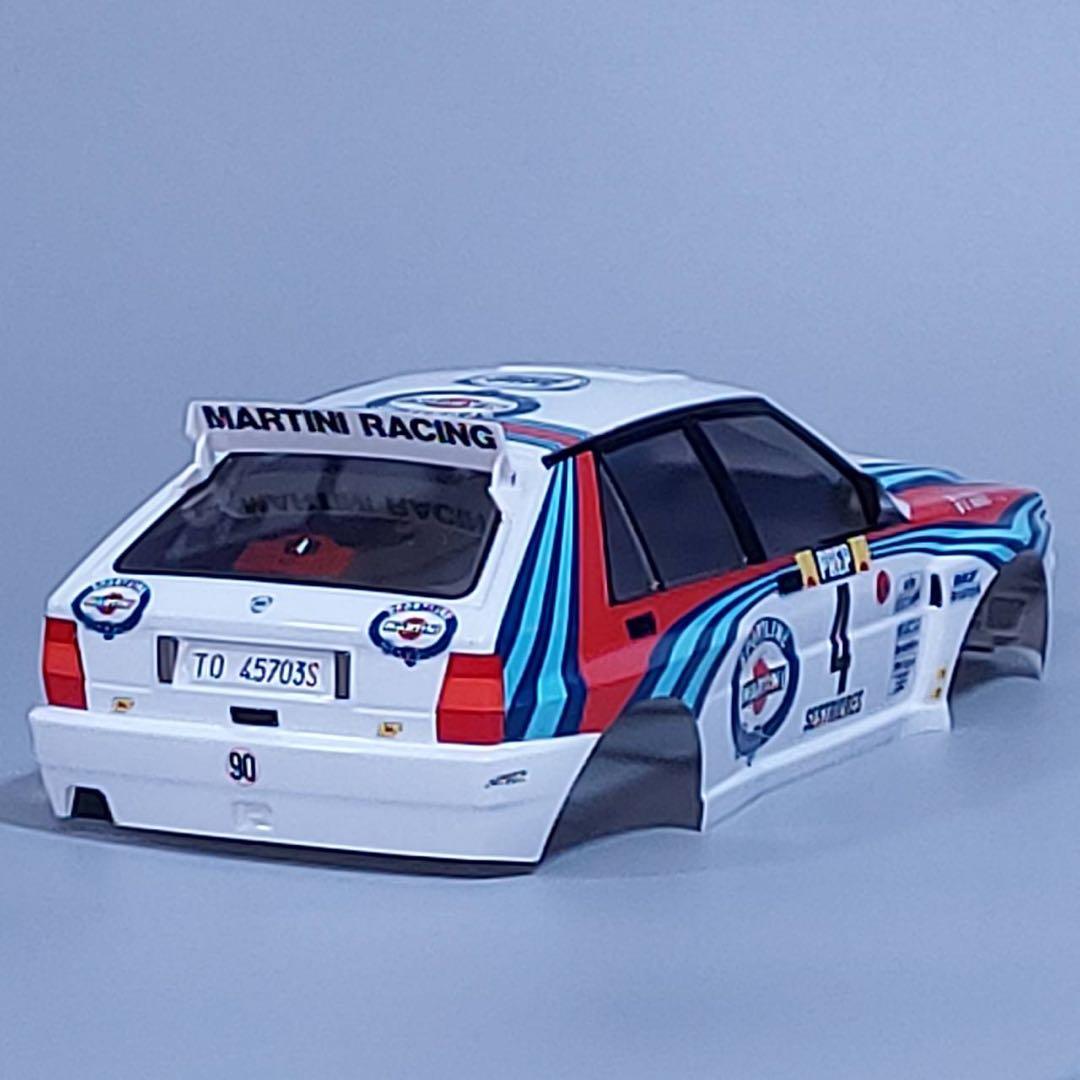 新品 送料無料 タミヤ XB ランチア ラリー ボディ＆ホイール ランチャ