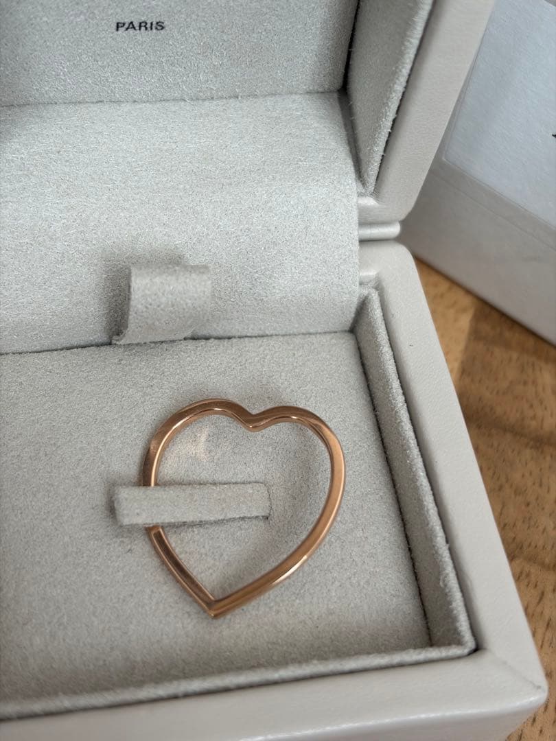 REPOSSI レポシ Antifer ハートリング 18K PG 53号