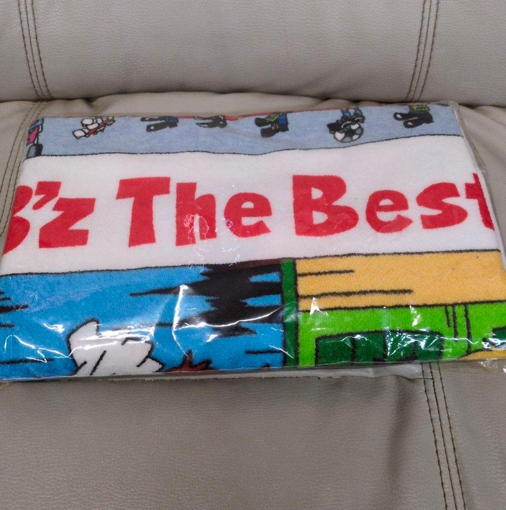 B'z The Best Treasure ビッグタオル 稲葉浩志 松本孝弘