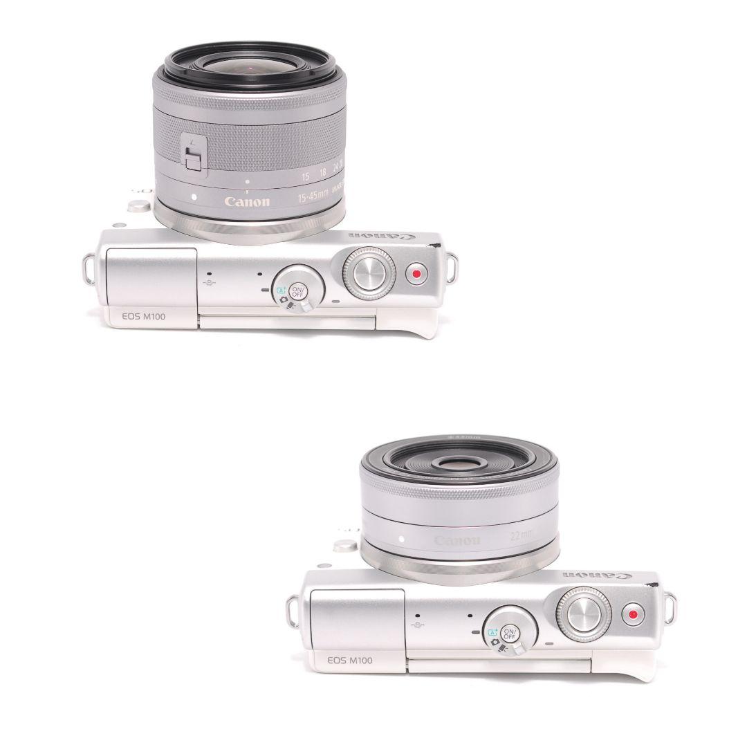 ❤即購入1000円OFF❤美品 Canon EOS M100 ダブルズームキット