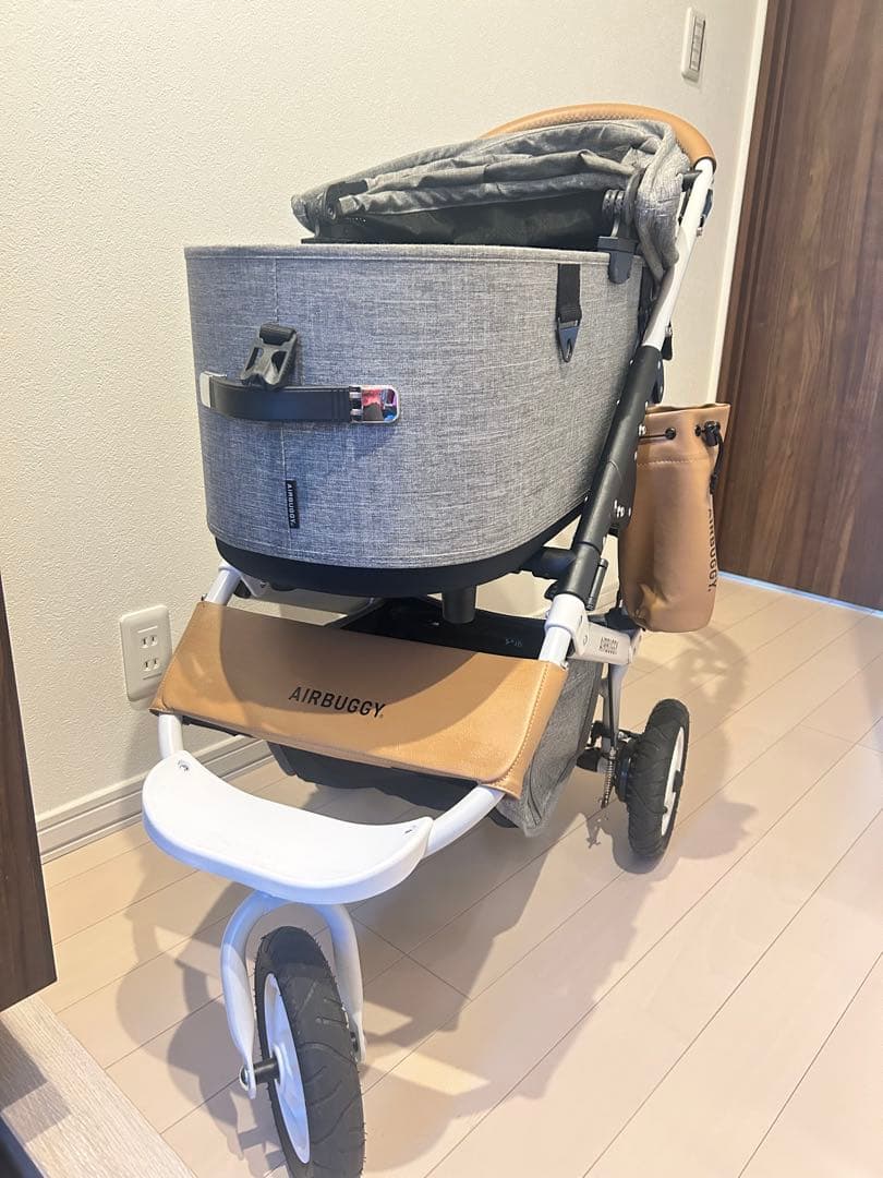 エアバギー DOME3 ペットカート アースグレー ラージ