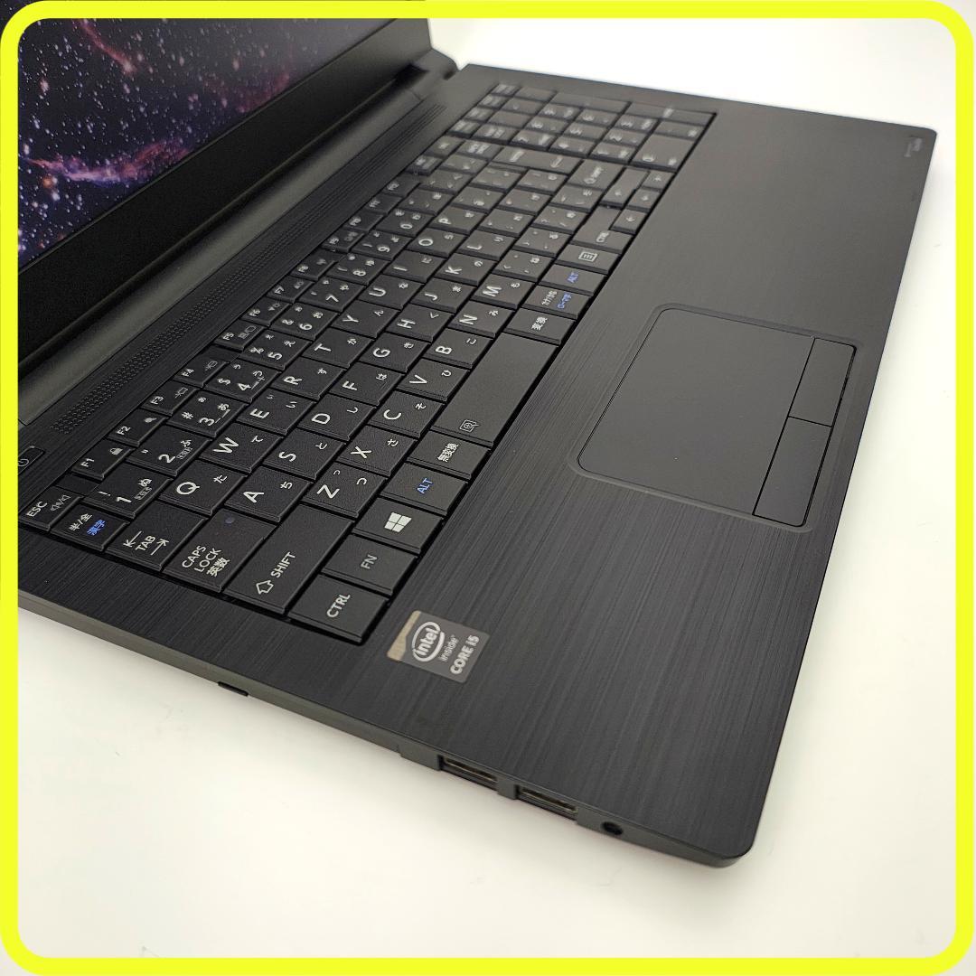 美品　新品SSD256GB⭐️windows11　ノートパソコン　カメラ　778