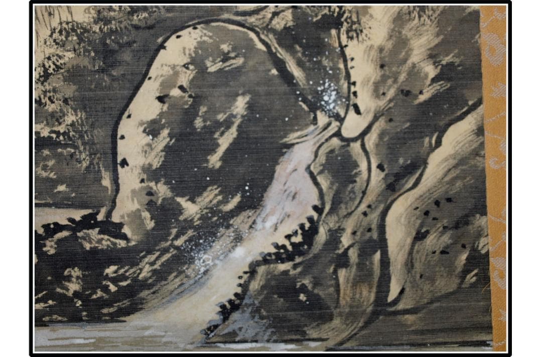 日本時代の掛け軸その 肉筆保証　激安骨董品　※江戸鎌倉平安 X1062C16-8