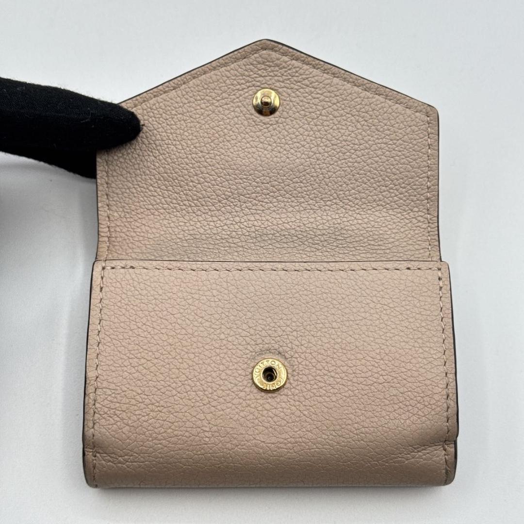 ルイヴィトン ポルトフォイユ・ロックミニ 三つ折り財布 ICチップ搭載 ベージュ