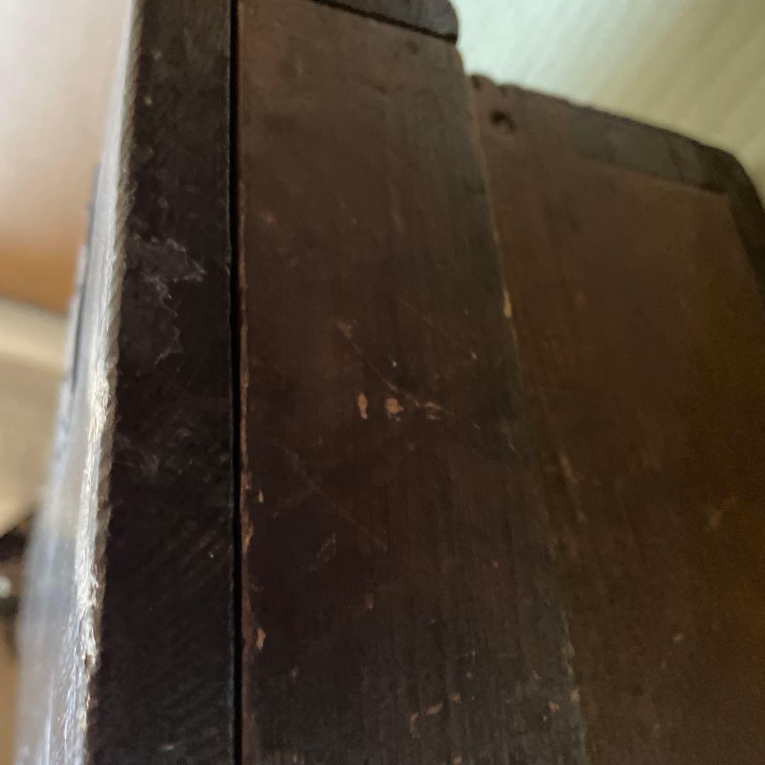 アンティーク銭箱　骨董品