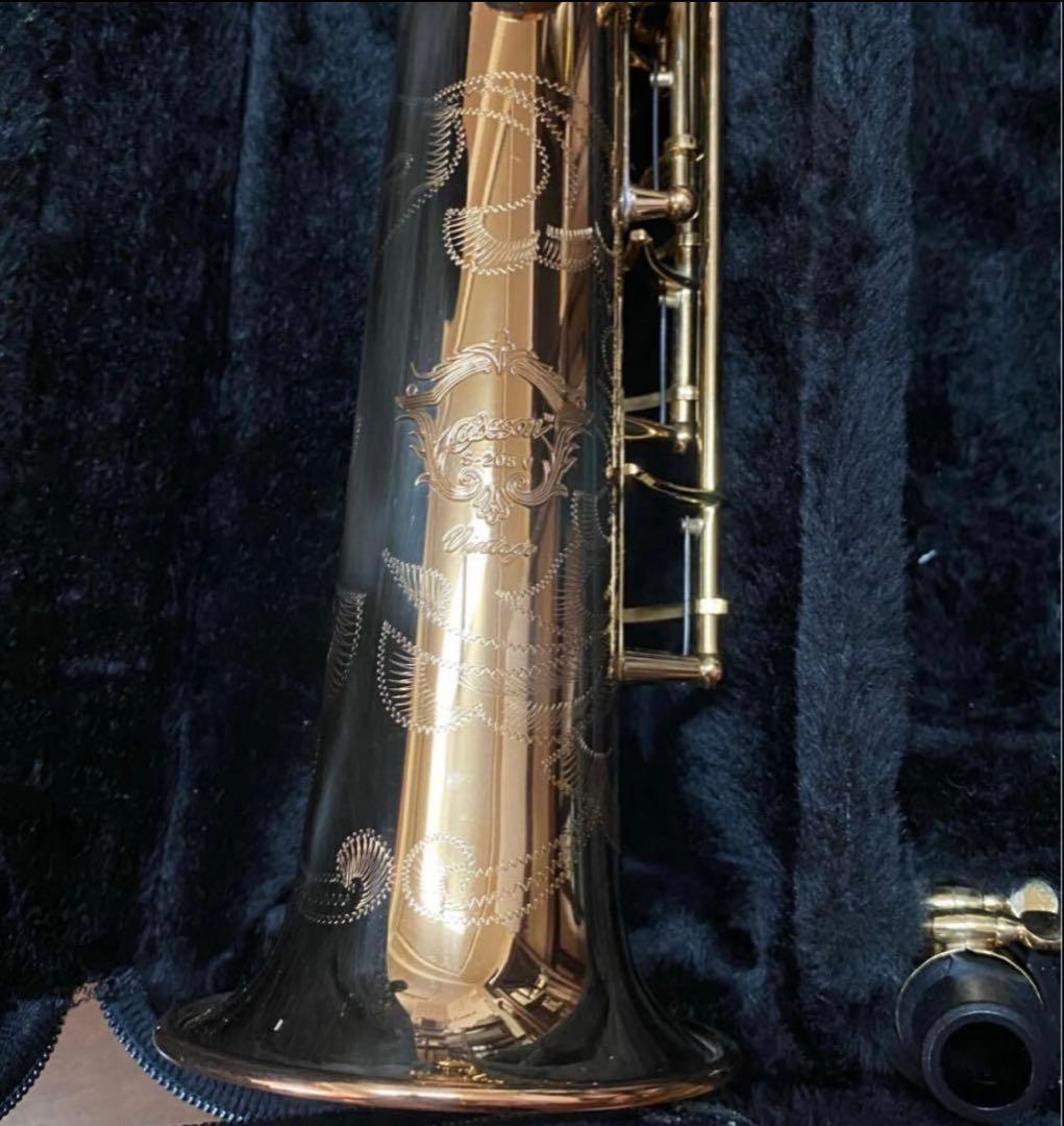 【じいいいい】豪華彫刻入り カドソン Cadeson ソプラノサックス