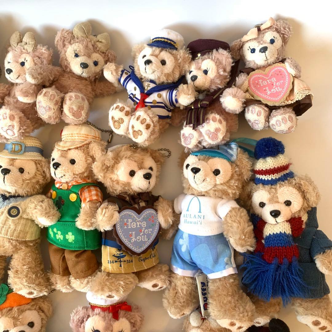 ディズニー ダッフィー シェリーメイ リーナベル ジェラトーニ 33個まとめて