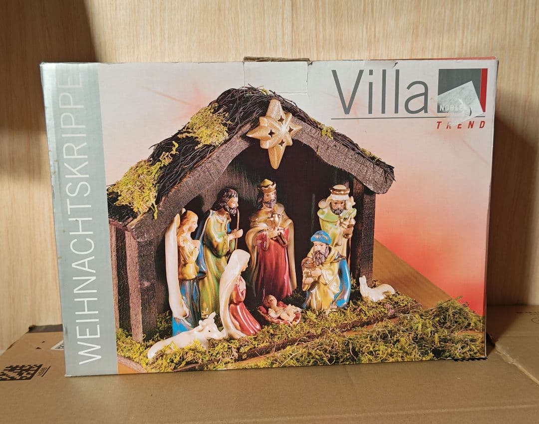 キリストの降誕 誕生シーン◎クリスマス◎フィギュア◎飾り◎陶器◎宗教