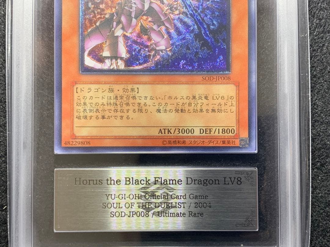 ARS10 遊戯王　ホルスの黒炎竜　LV6 LV8 アルティメットレアセット