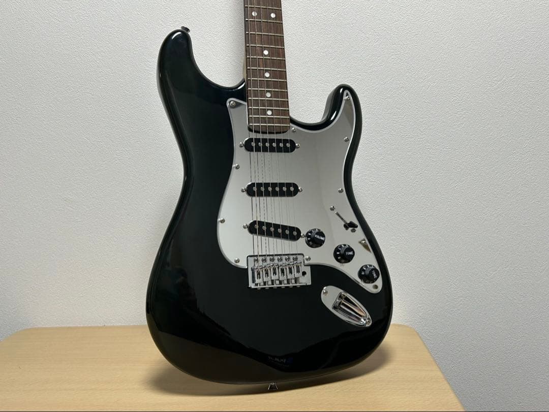 SELDERエレキギター ケース付 ブラック