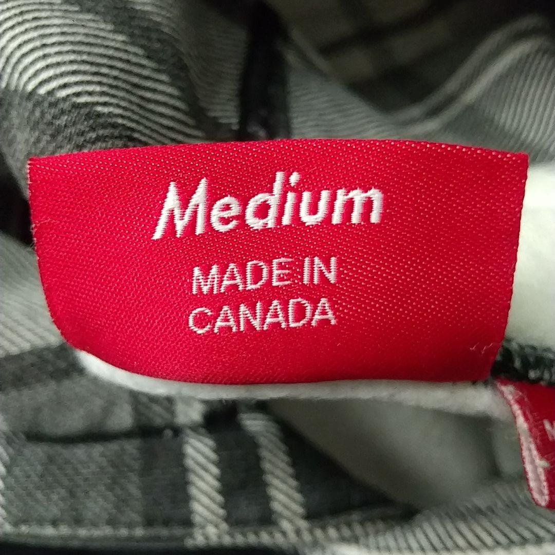 人気デザイン☆シュプリーム 刺繍 アーチロゴ チェック柄 パーカー M