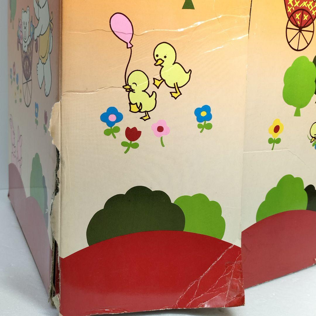 当時物 ローヤル  おきあがり ポロンちゃん こぐまとフーセン 赤