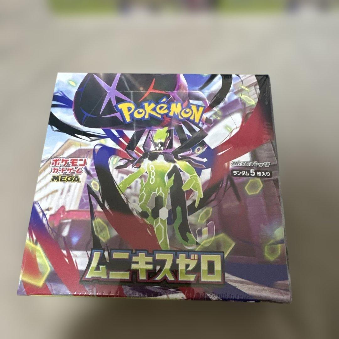 ポケモンカードゲーム MEGA 拡張パック ムニキスゼロ BOX シュリンク付き