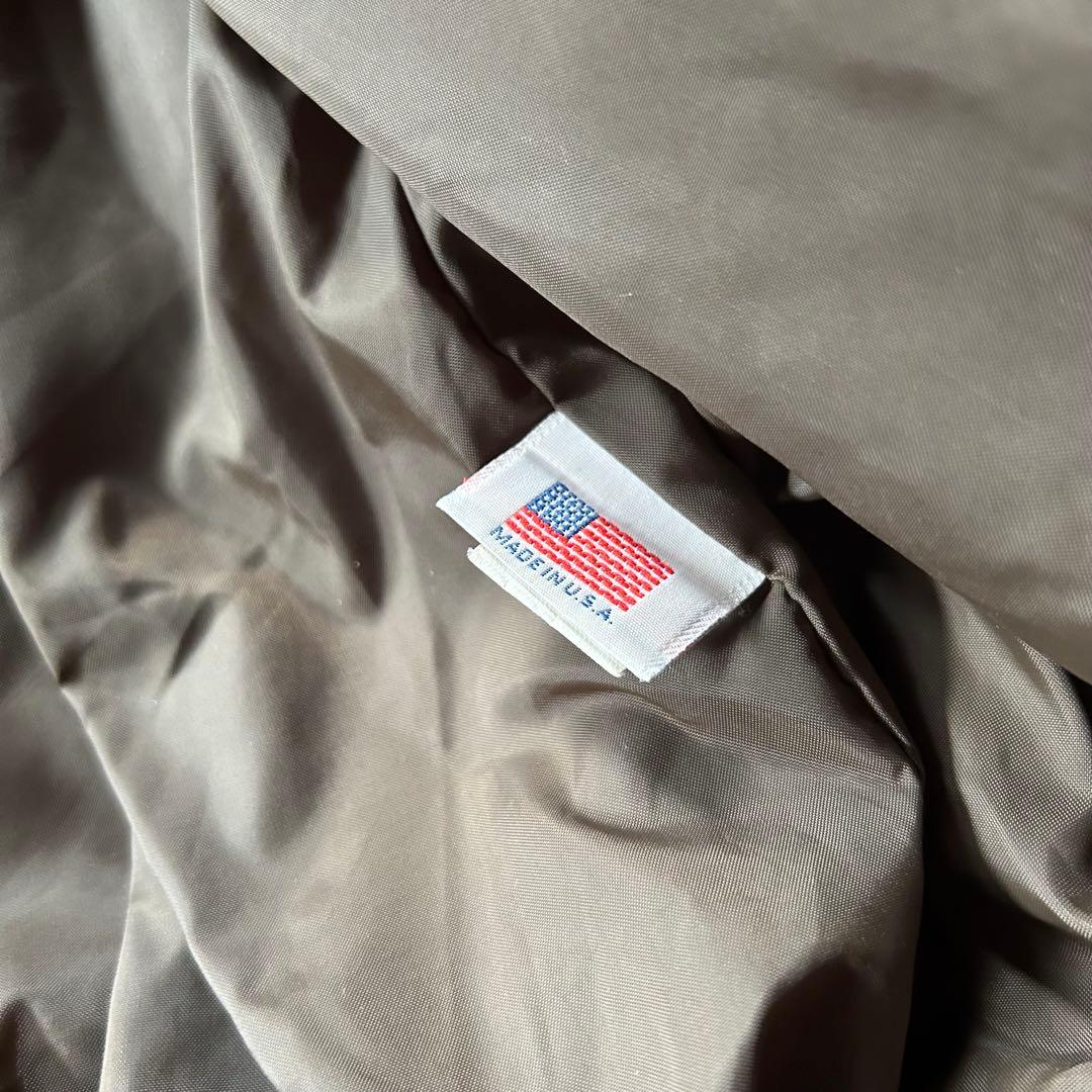 80s エルエルビーン A-2フライトジャケット USA製 ブラウン 46 本革