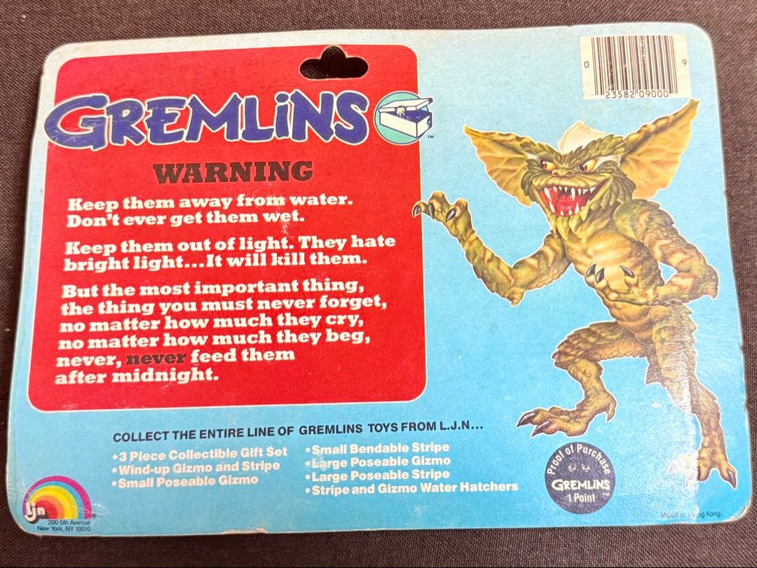 希少！グレムリン コレクティブルフィギュア ギズモ&ストライプ&グレムリン
