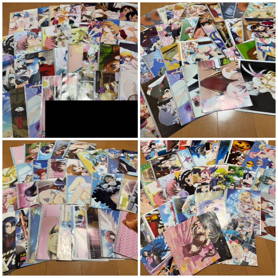 アニメグッズ　大量　まとめ売り　ポスター　下敷き　ピンナップ