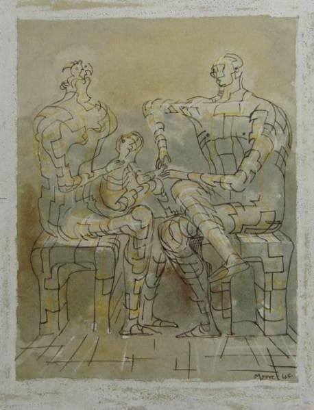 Henry Moore,O.M.,C.H.、PAMILY GROUP