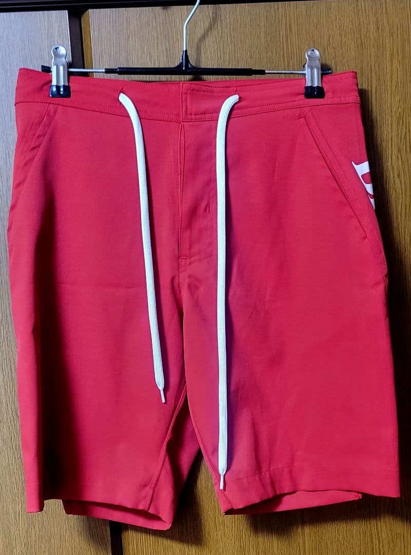 ベストボディジャパン 公式予選サーフパンツ レッド Sサイズ