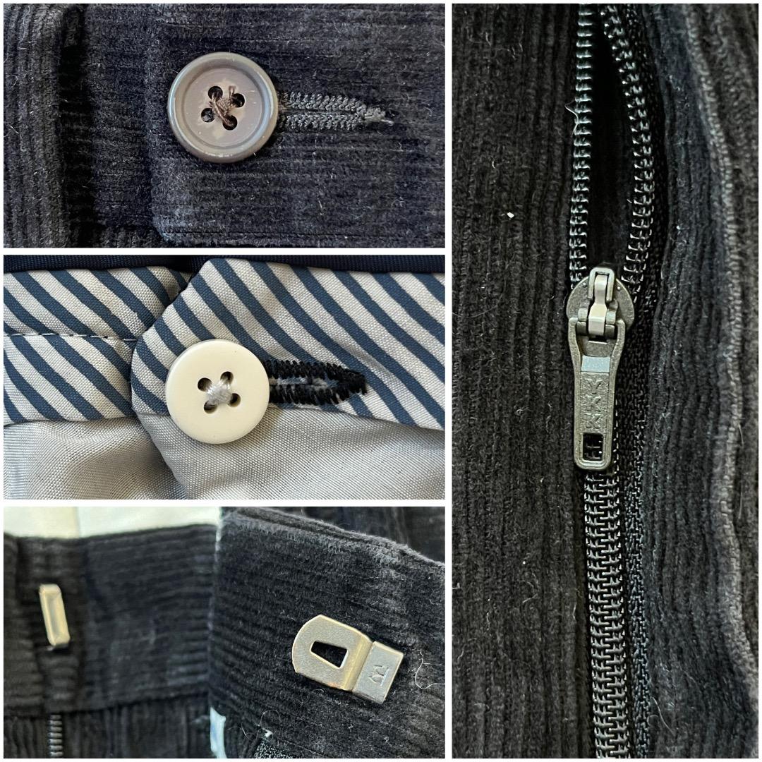 ローレン ラルフローレン W36 ポロチノ コーデュロイ 古着 黒 17811