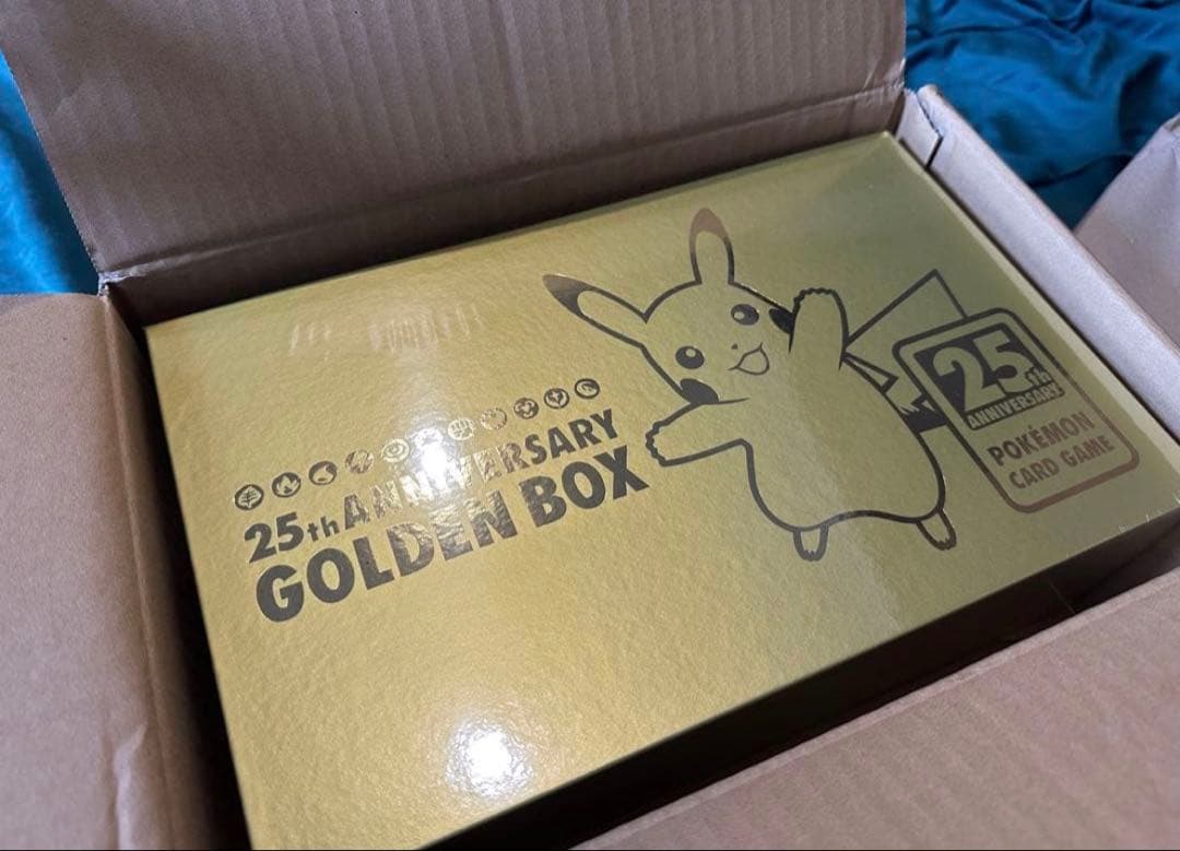 ポケモンカード25周年アニバーサリーゴールデンボックス　新品未開封