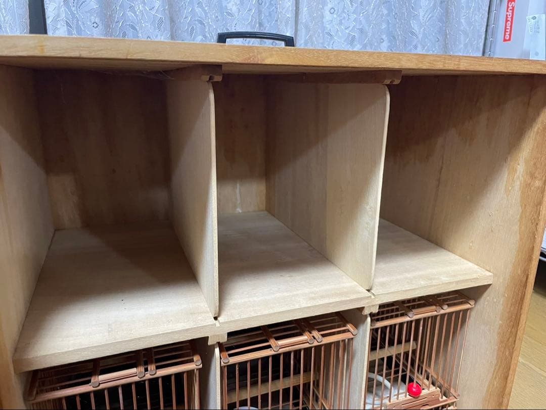 メジロカゴ６個＆寝かせ箱