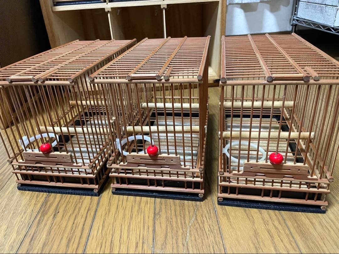 メジロカゴ６個＆寝かせ箱