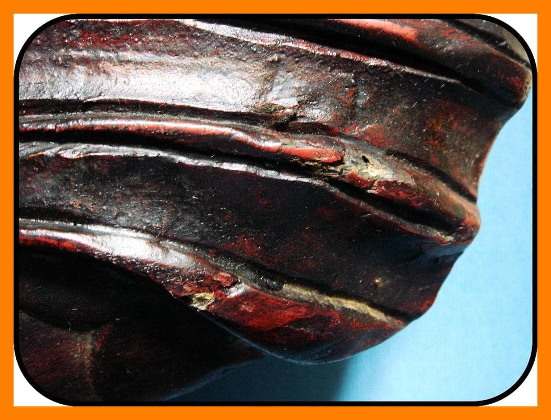 833『木製 魚板 魚鼓』　/骨董品 古美術 古道具 アンティーク 古玩