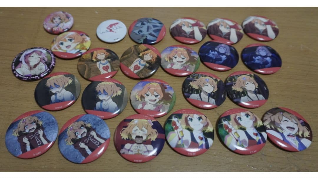 フレイア・ヴィオン 缶バッジセット　マクロスデルタ　24個　キャラバッジ