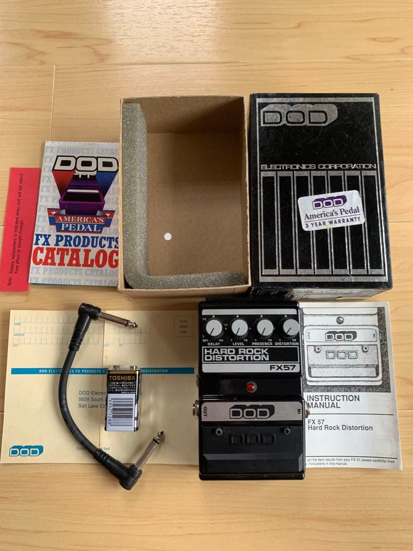 DOD FX57 Hard Rock Distortion ギターエフェクター