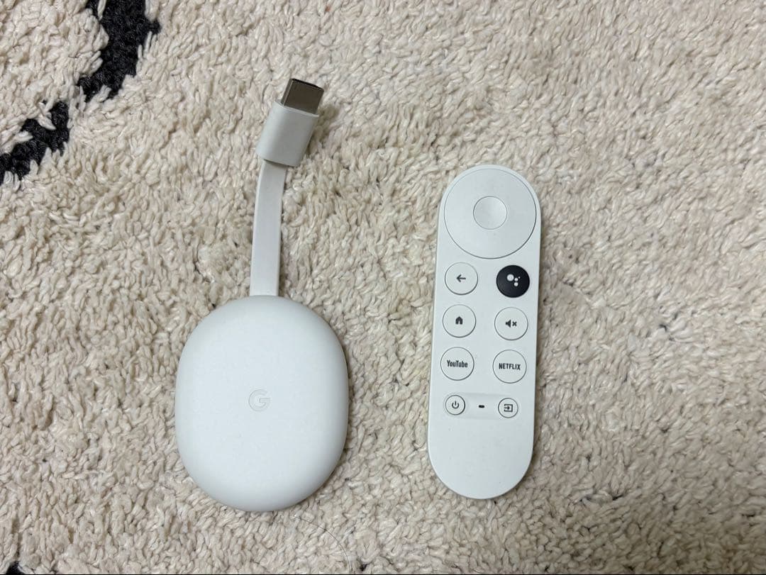 Google Chromecast with Google TV 4K 【美品】