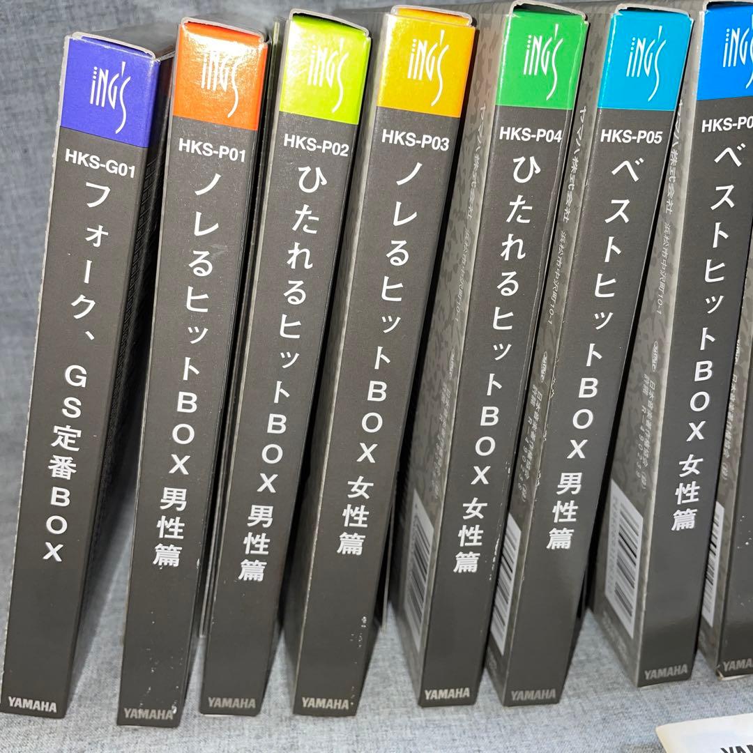ING’S ハンディ カラオケ　HK-1　ヤマハ　カートリッジ12本 600曲