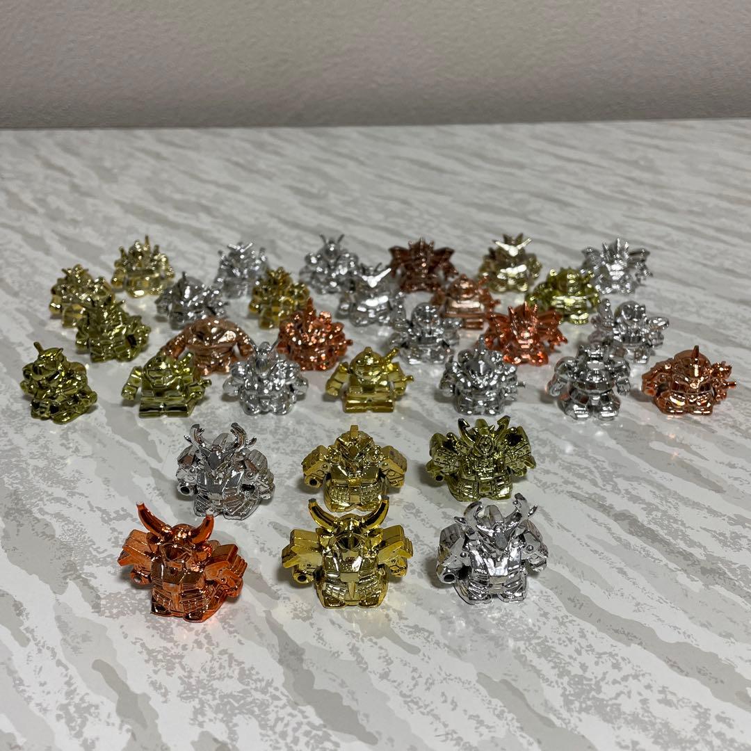 SDガンダム　プラメッキ　フィギュア