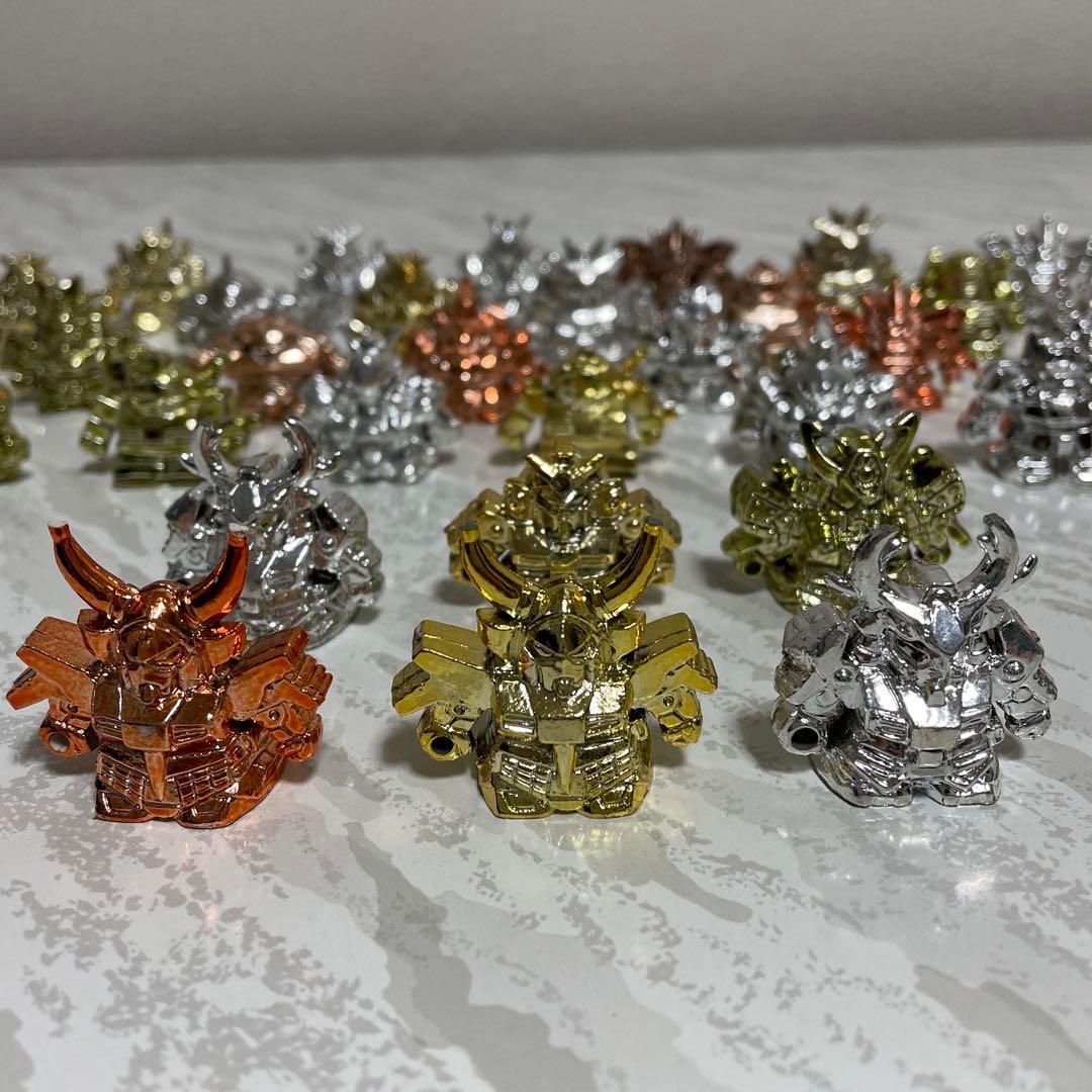 SDガンダム　プラメッキ　フィギュア