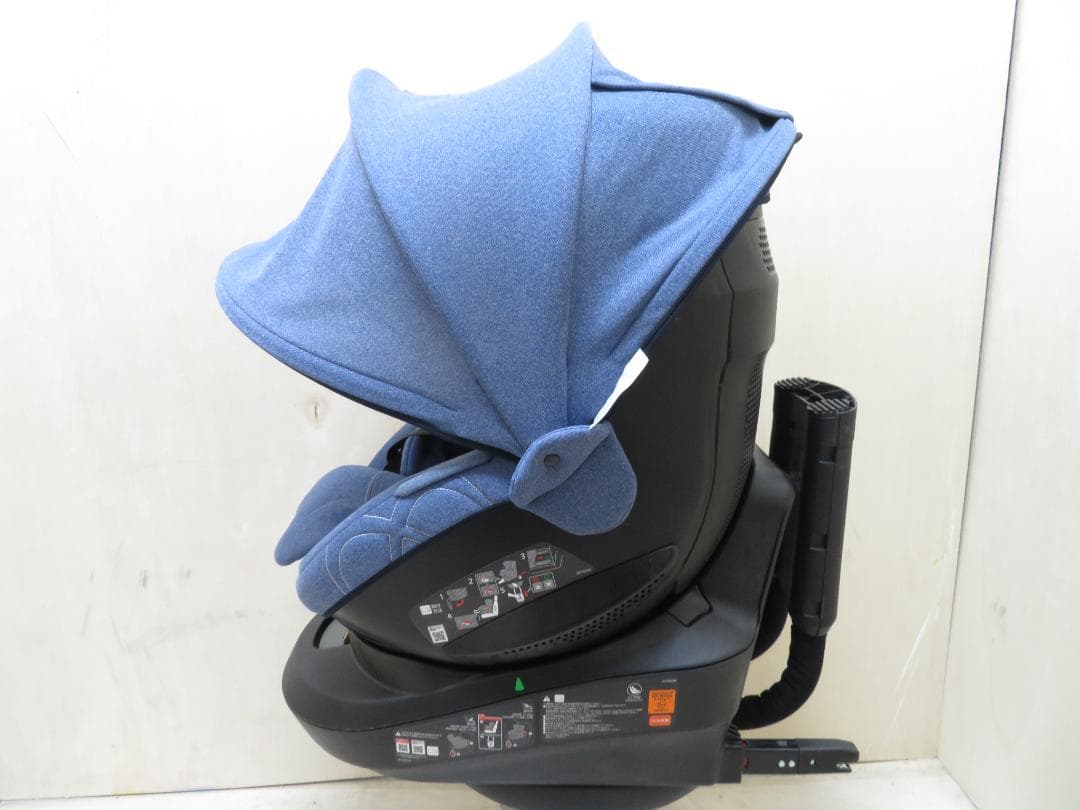 エールベベ クルット4i プレミアム チャイルドシート 新生児 ナチュラルブルー