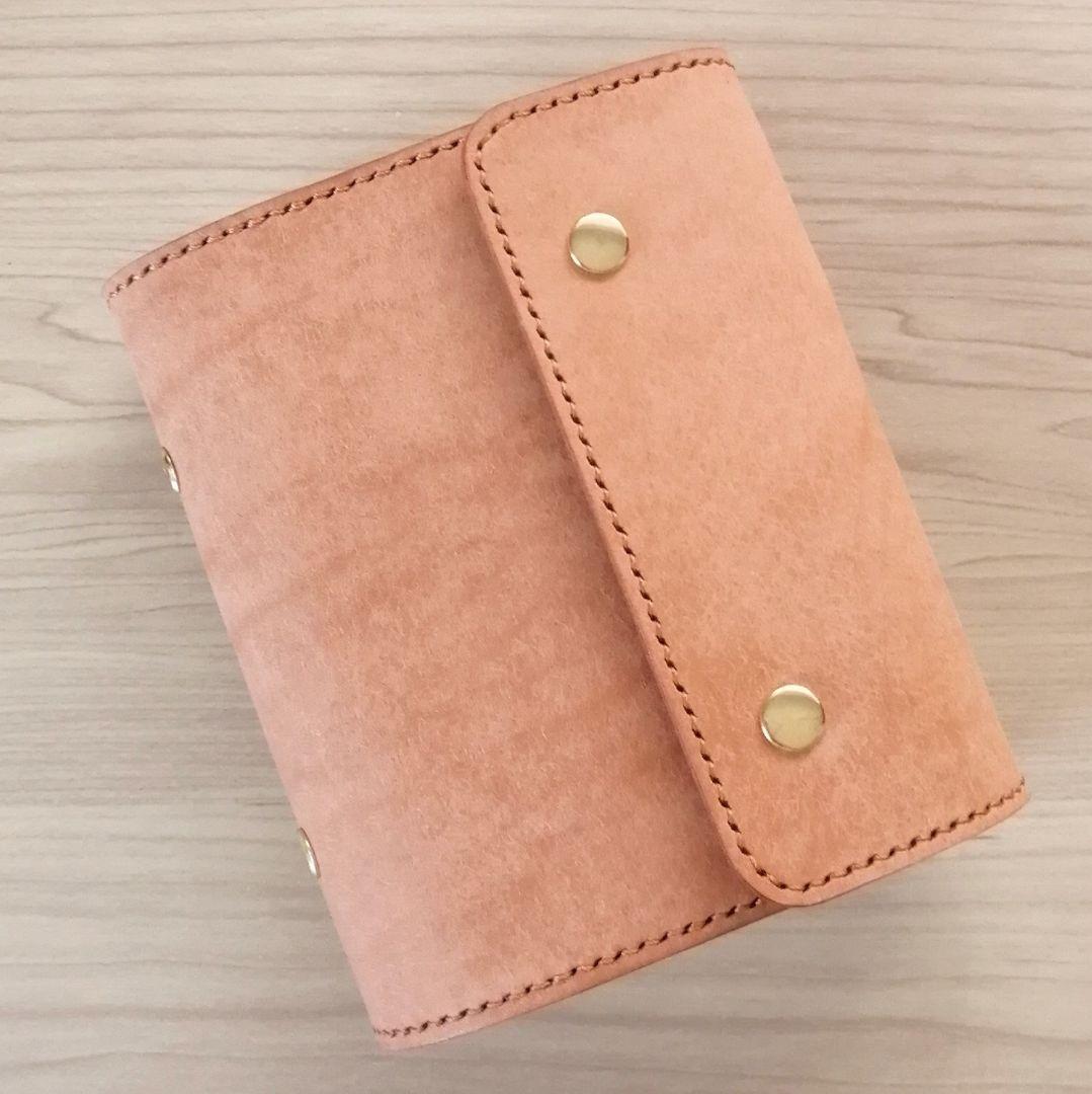 ミニ6 システム手帳 ライトキャメル