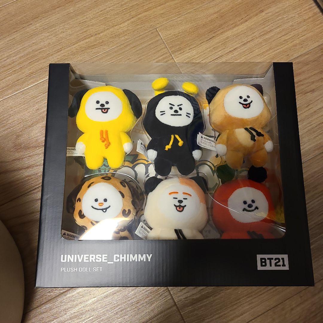 BT21 ユニバース・チミー ぬいぐるみセット