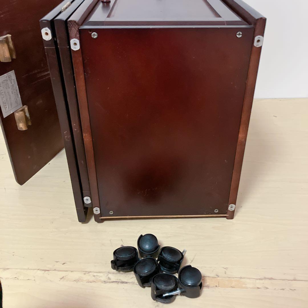 バタフライテーブル　折りたたみテーブル　キャスター付き　キッチンテーブル