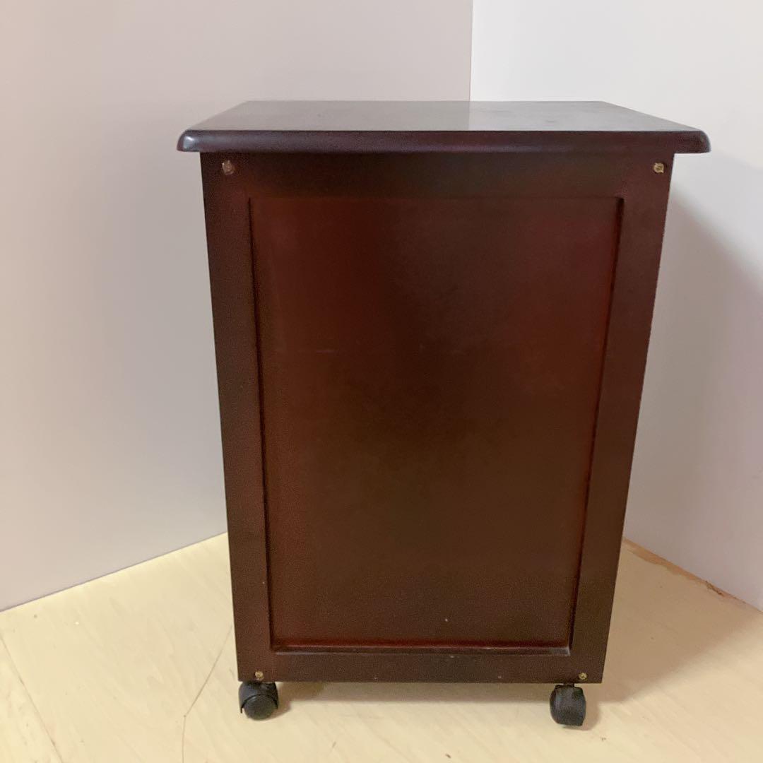 バタフライテーブル　折りたたみテーブル　キャスター付き　キッチンテーブル