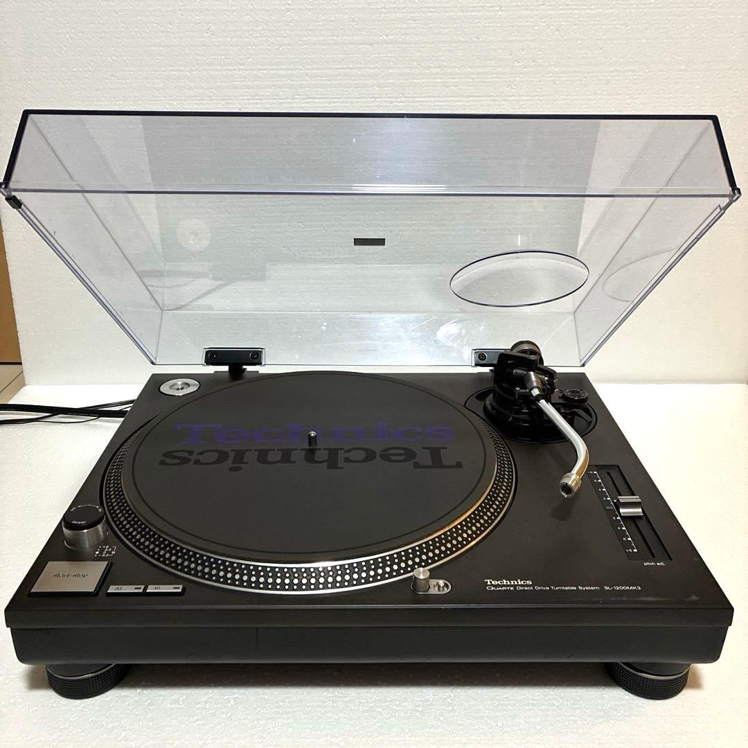 Technics SL-1200MK3 ① 通電・動作・音出し確認問題無し