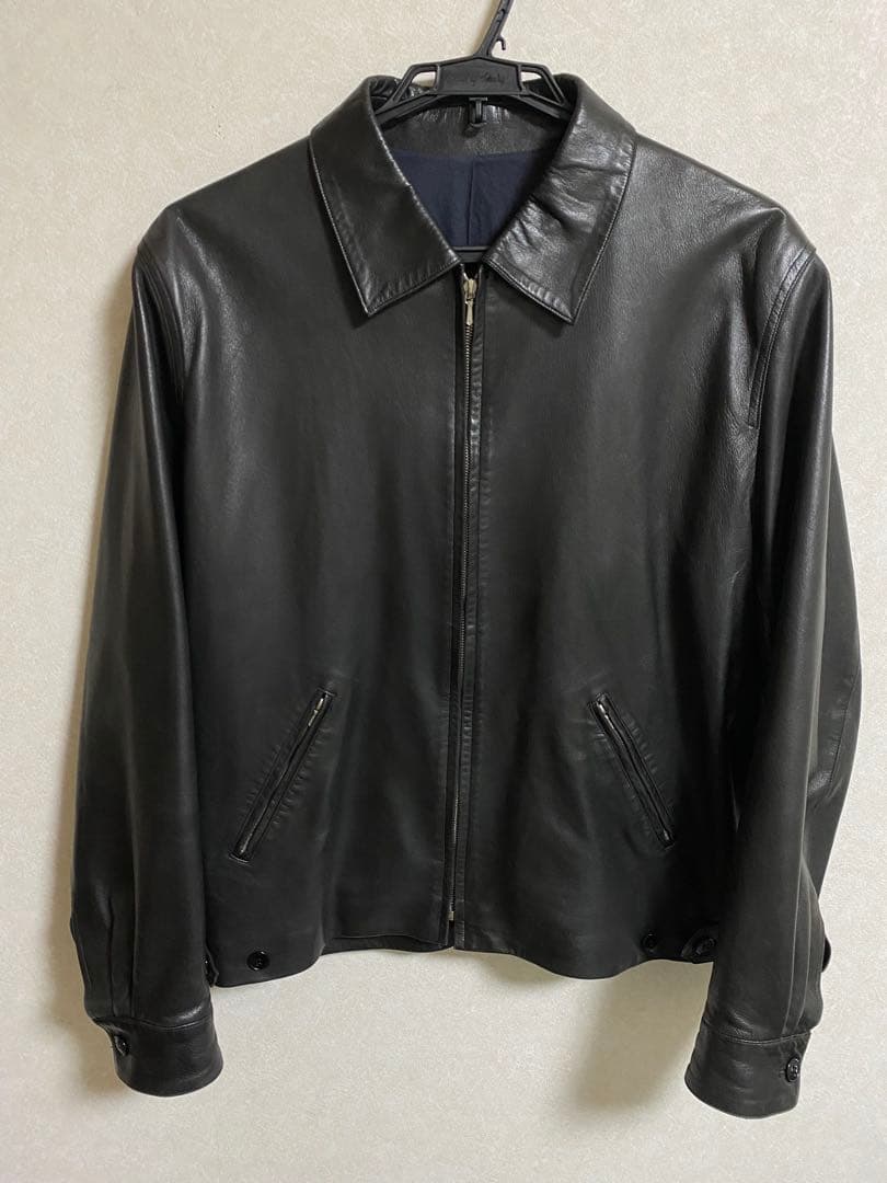 【dsk】　agnes b. homme レザージャケット