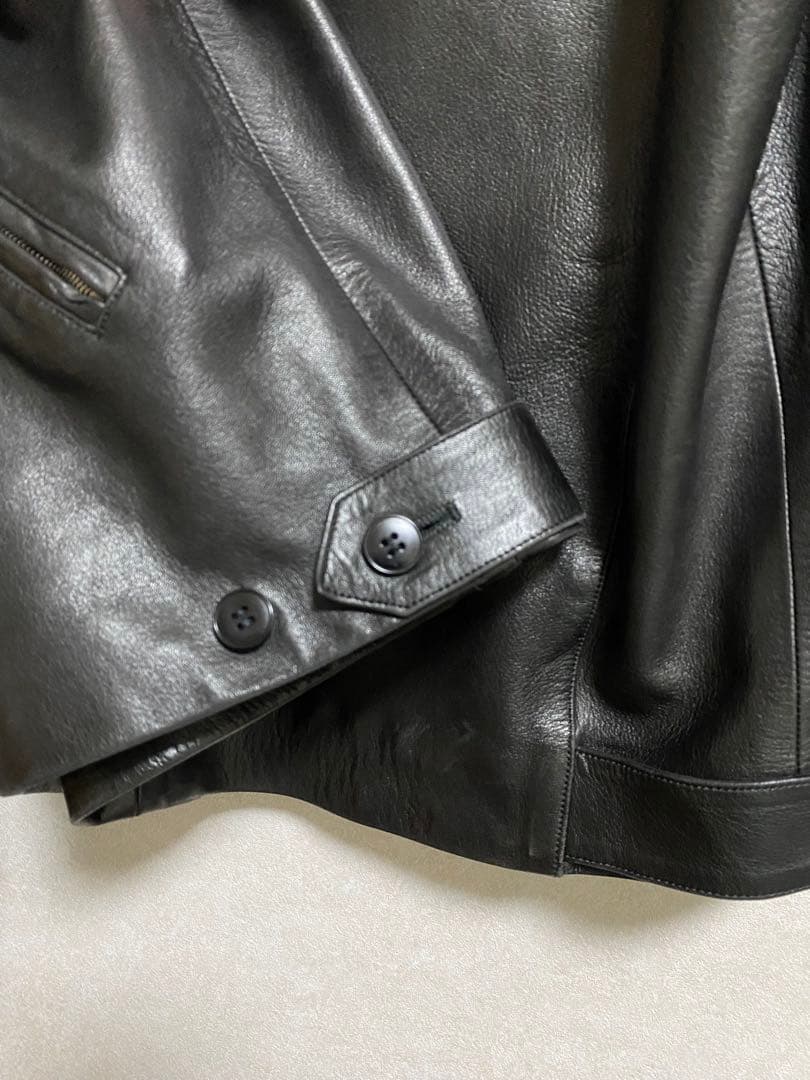 【dsk】　agnes b. homme レザージャケット