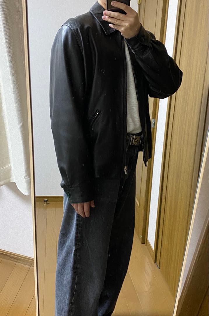 【dsk】　agnes b. homme レザージャケット