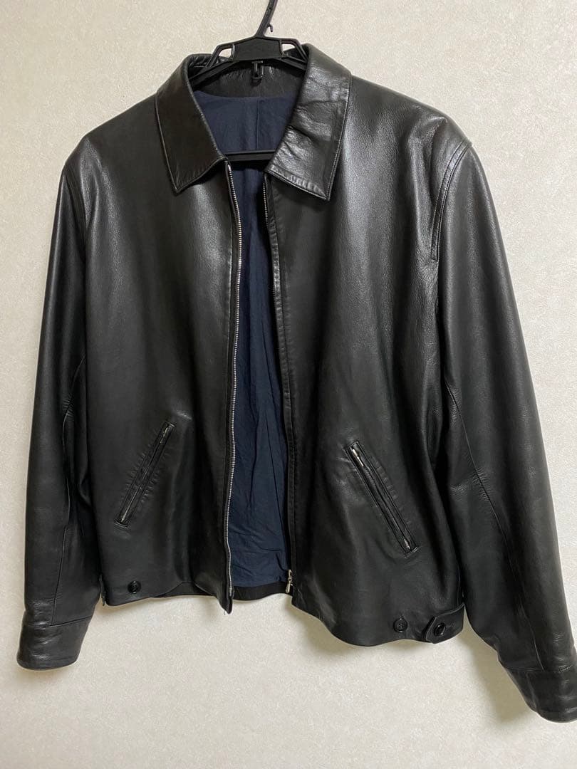 【dsk】　agnes b. homme レザージャケット