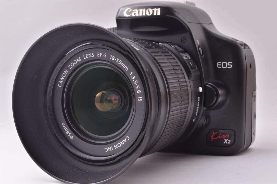 【バッグ付き】Canon　一眼レフカメラ　キャノン　KissX2　デジイチ