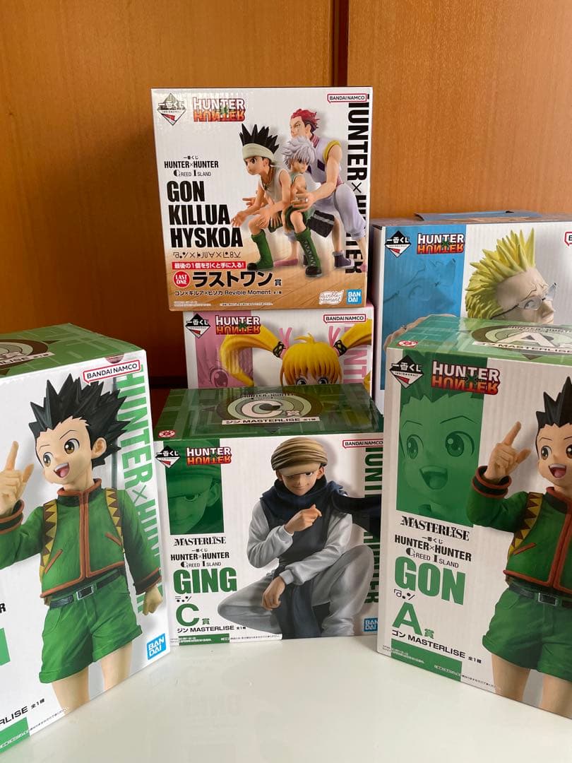 HUNTER×HUNTER フィギュアセット　6点
