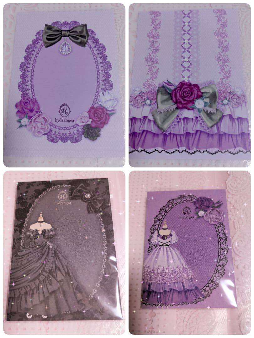 みぃーちゃん様ご確認用♥新作hydrangea様♥メモ＆デザペ