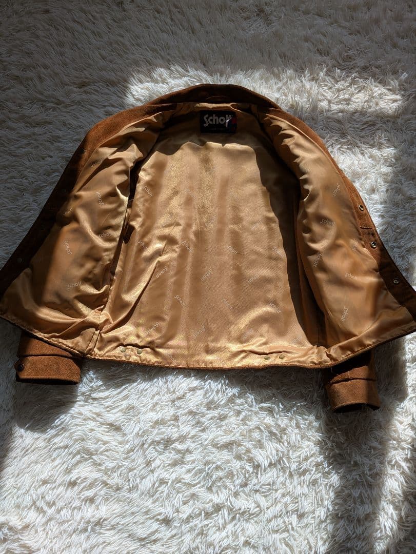 USA製 Schott　トラッカージャケット　3rd　スエード
